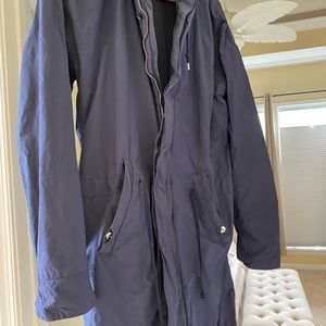 Diesel black gold rain jacket